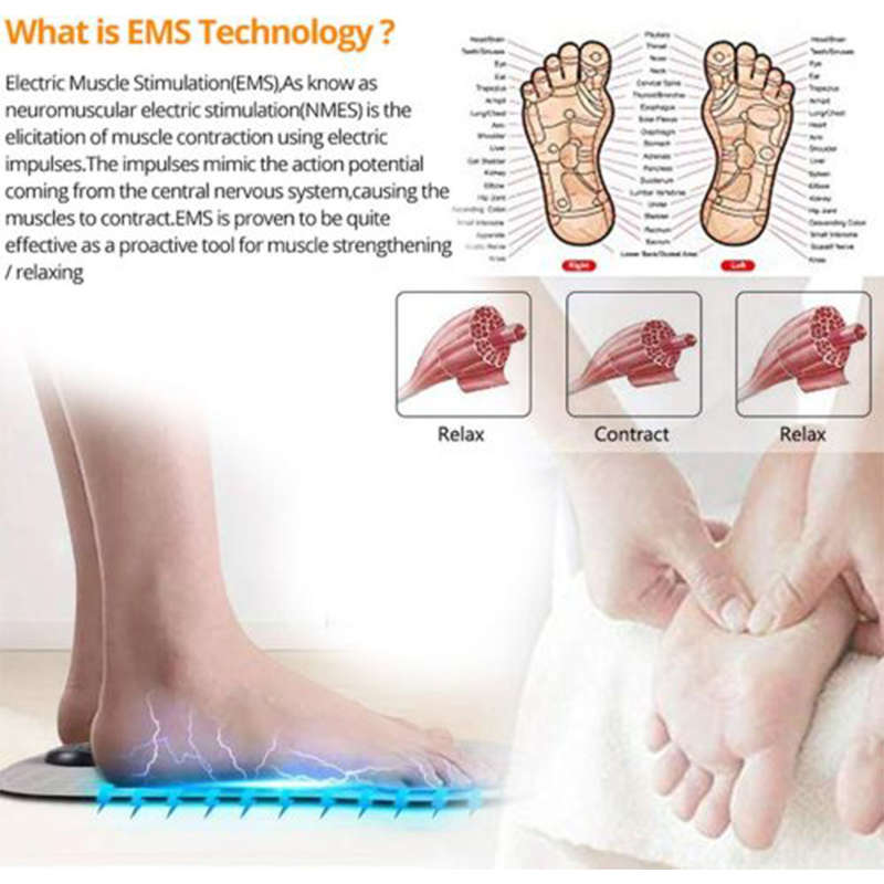 Foot Massager Electric Foot Circulation Massage Relieve Pain Relaxation