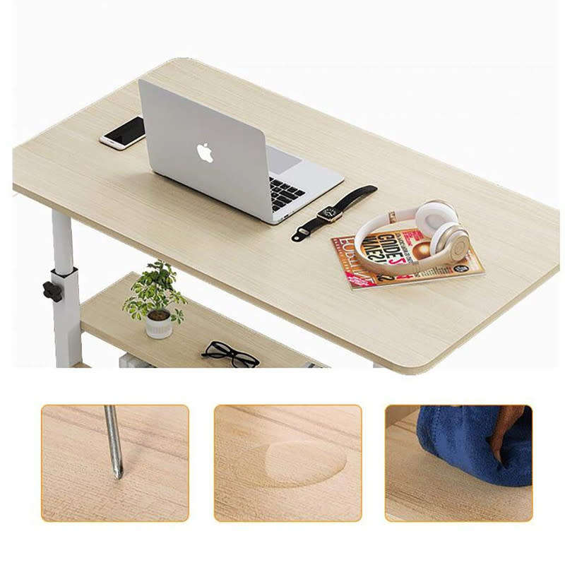 Simple Mobile Computer Desk For Convenient Office Work