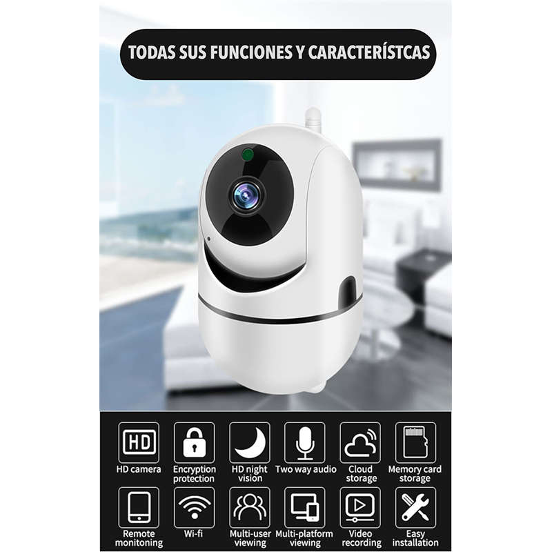 Wireless Network WIFI Camera Night Vision Intelligent Automatic Tracking