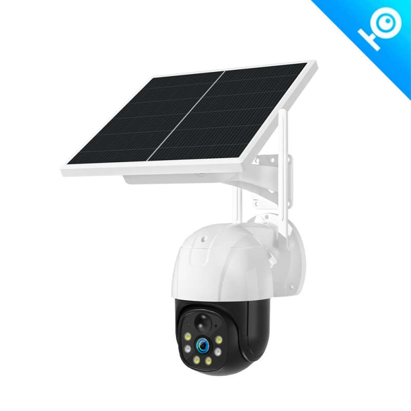 Solar Security Camera Night Vision Built-in Battery Smart Monitoring