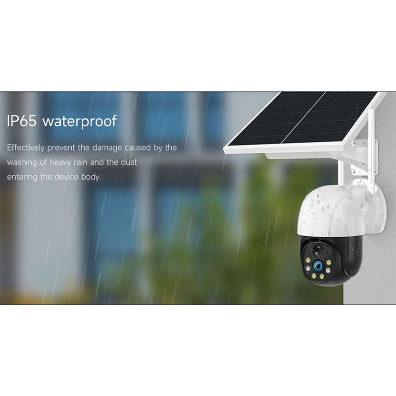 Solar Security Camera Night Vision Built-in Battery Smart Monitoring