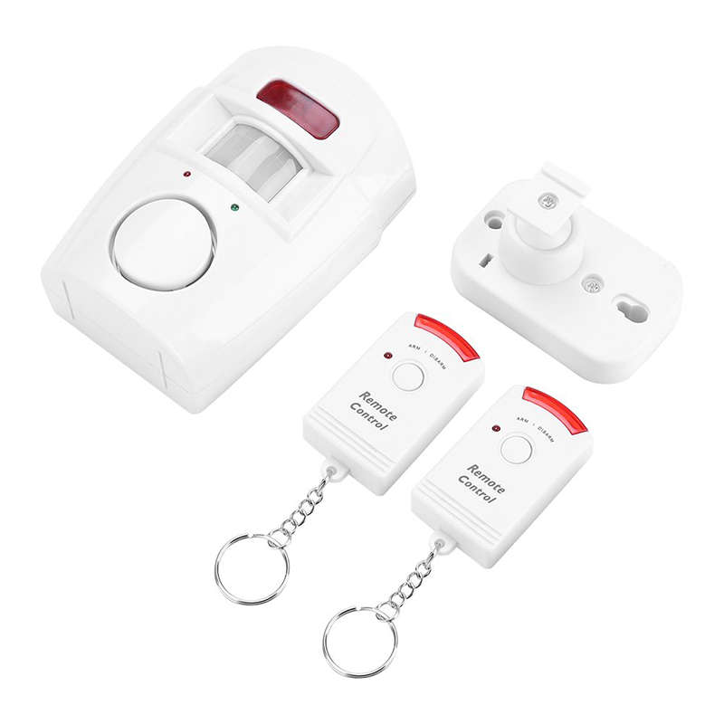 Wireless Infrared Motion Sensor Alarm For Home Security Systems