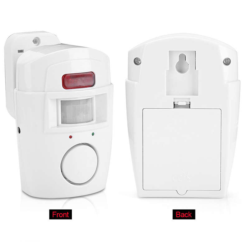 Wireless Infrared Motion Sensor Alarm For Home Security Systems