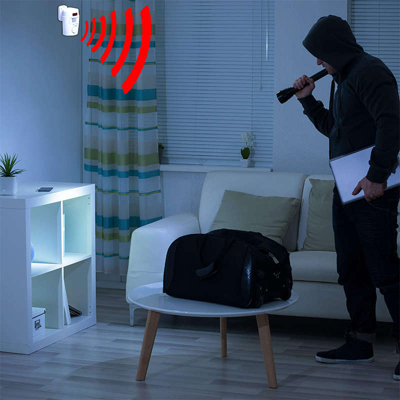 Wireless Infrared Motion Sensor Alarm For Home Security Systems