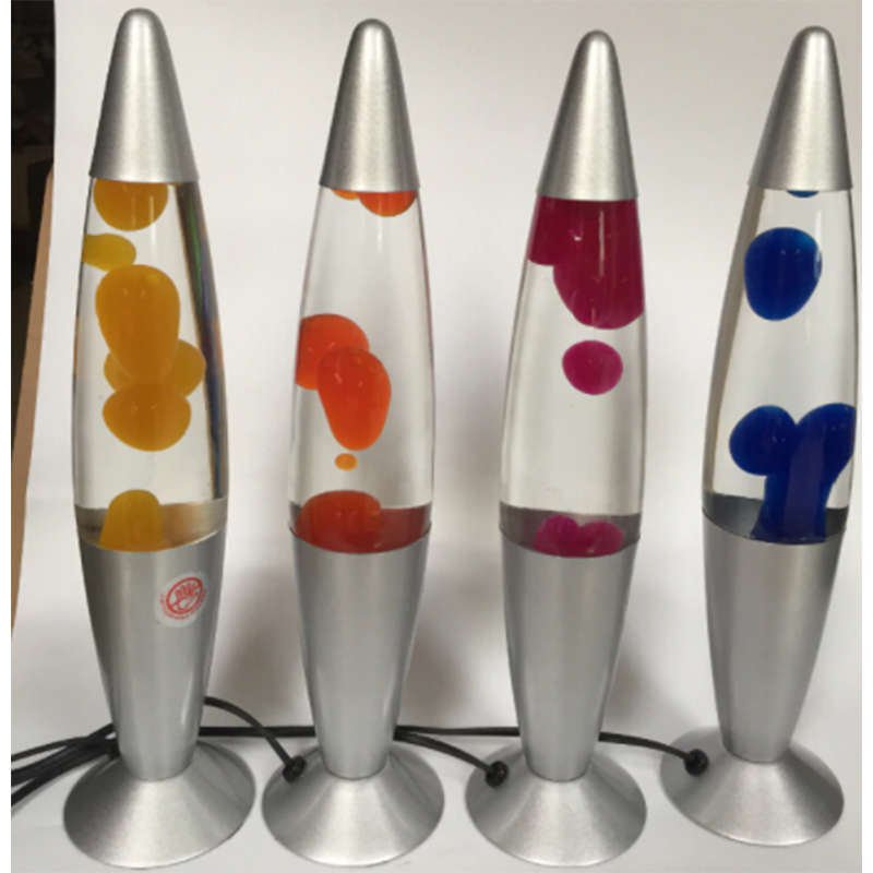 Personalized Colored Lava Lamp Aluminum Base Small Lava Lamp