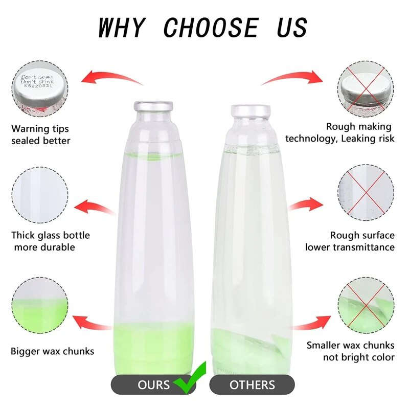 Personalized Colored Lava Lamp Aluminum Base Small Lava Lamp