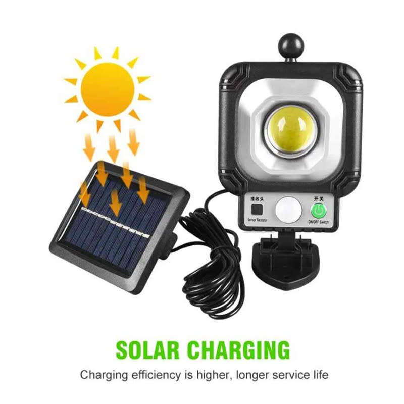 LED Solar Light PIR Motion Sensor Waterproof Garden Porch Patio Wall Light