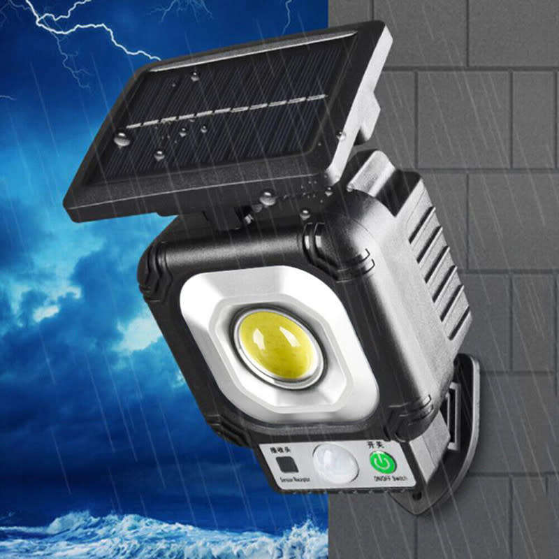LED Solar Light PIR Motion Sensor Waterproof Garden Porch Patio Wall Light