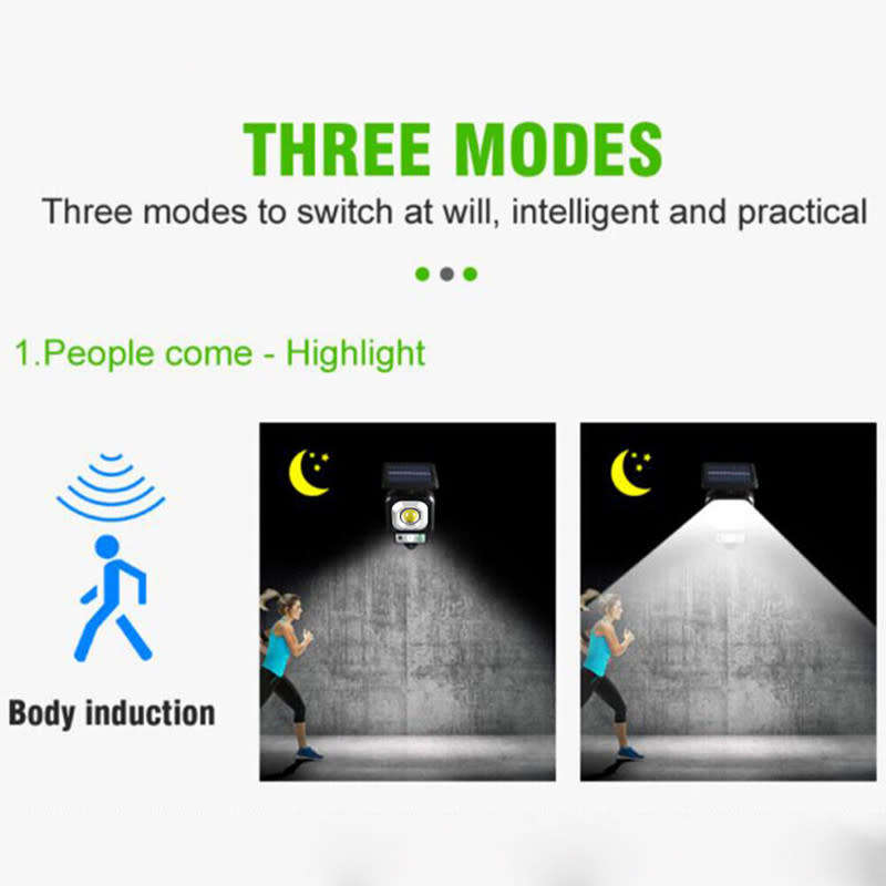 LED Solar Light PIR Motion Sensor Waterproof Garden Porch Patio Wall Light