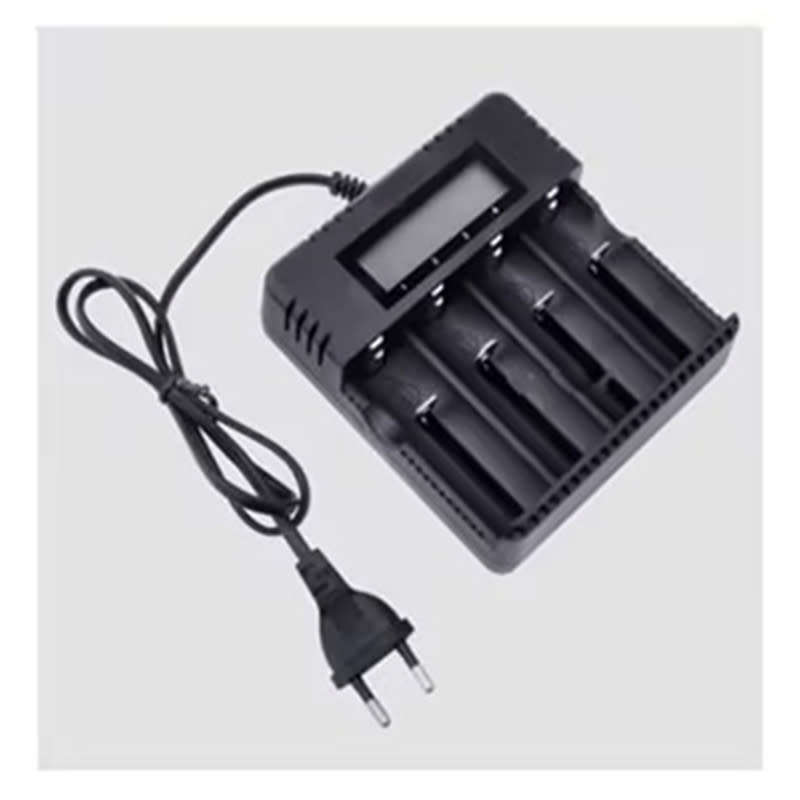 Slot Battery Digital Display Ac Charger For 18650/16340/14500/26650