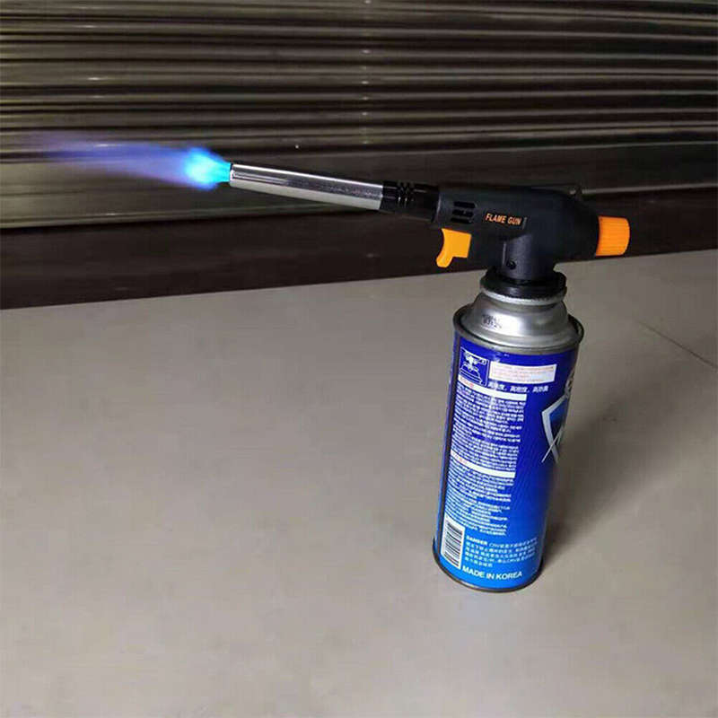Cooking Camping Heating Gas Butane Cyclone Flame Spray Gun Nozzle Gas Torch Heater