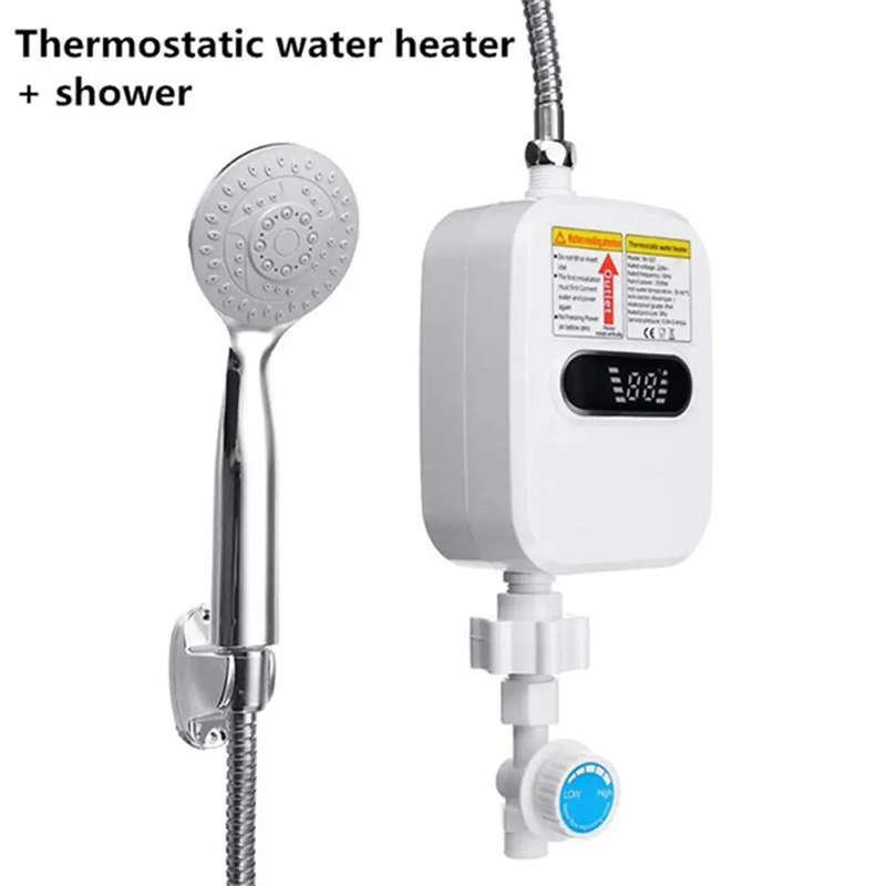 Mini Wall-Mounted Instant Electric Water Heater For Home Kitchen And Bathroom Use