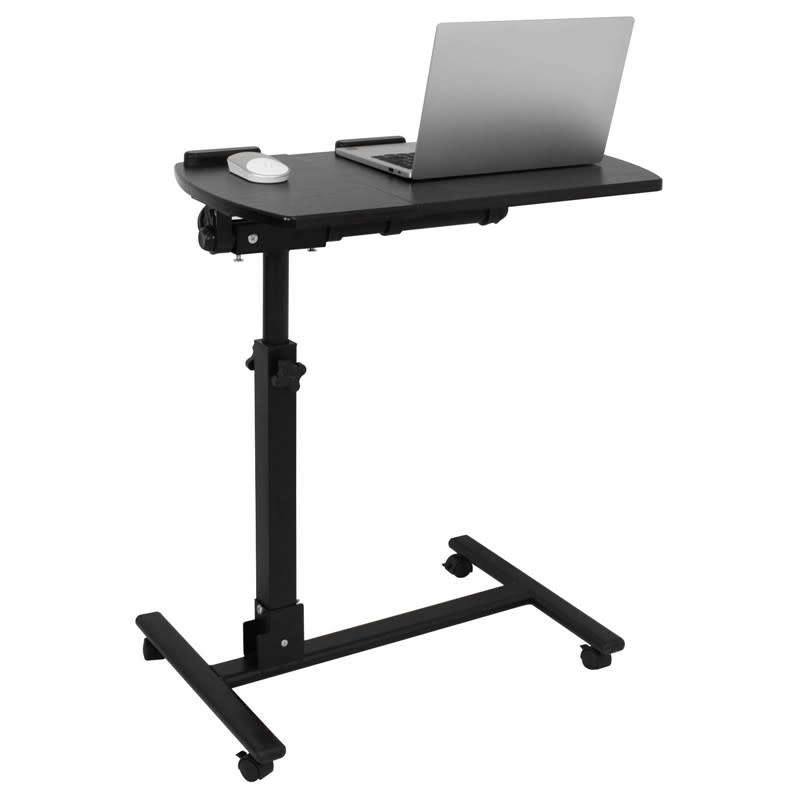 Laptop Cart Table Height Rolling Adjustable Desk