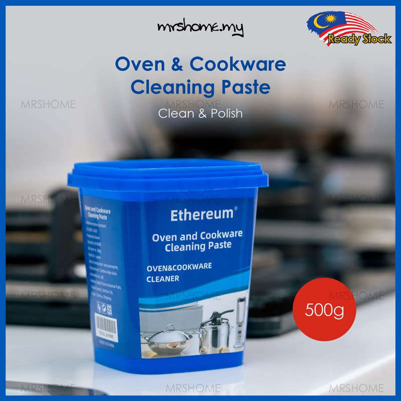 Home Multipurpose Oven and Cookware Cleaner Removes Stainless Steel Stains