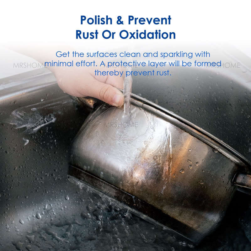 Home Multipurpose Oven and Cookware Cleaner Removes Stainless Steel Stains