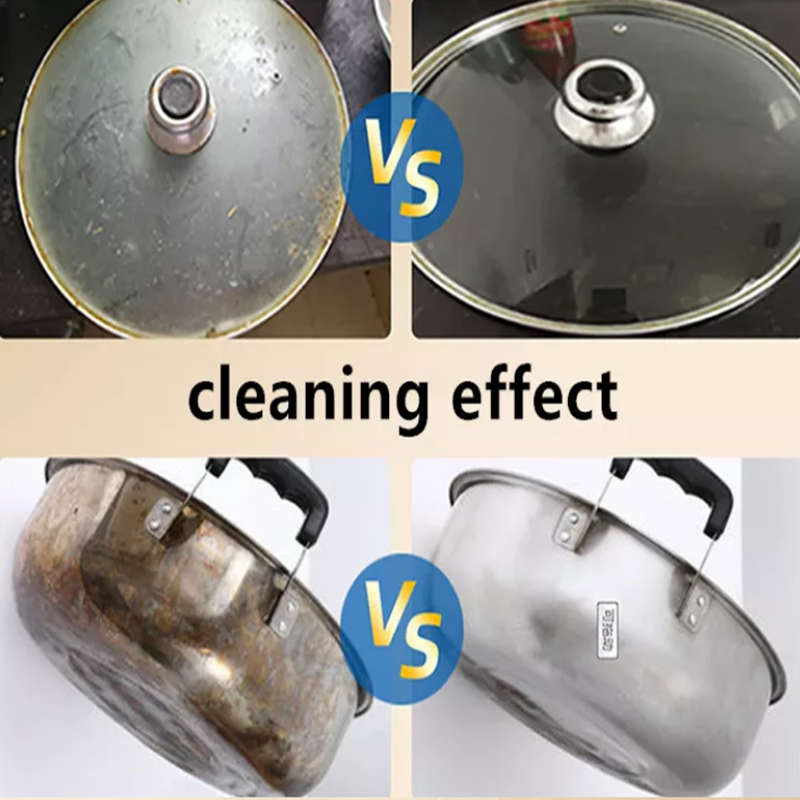 Home Multipurpose Oven and Cookware Cleaner Removes Stainless Steel Stains