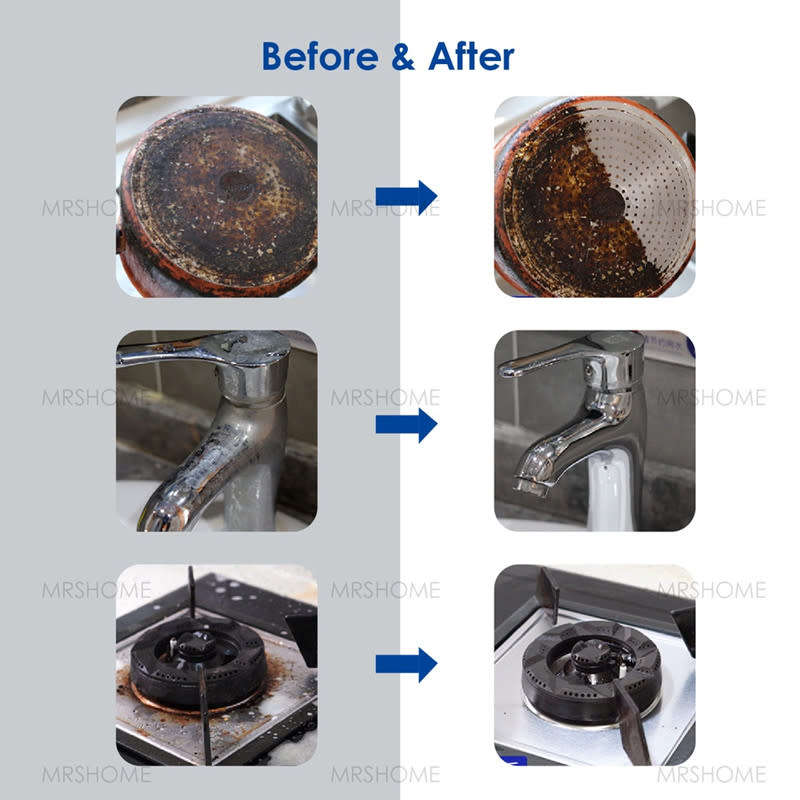 Home Multipurpose Oven and Cookware Cleaner Removes Stainless Steel Stains