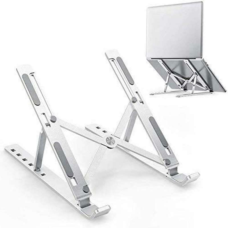 Laptop Tablet Aluminum Stand With Adjustable Angle