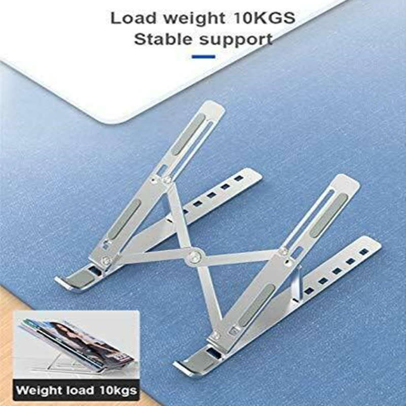 Laptop Tablet Aluminum Stand With Adjustable Angle
