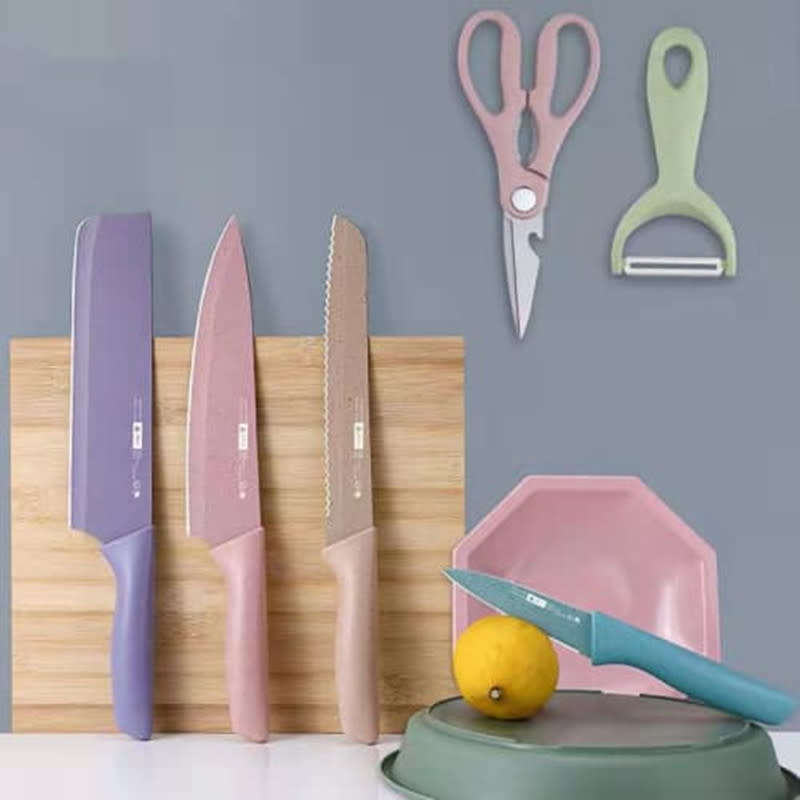 Kitchen Corrugated Knife Set 6 Pieces