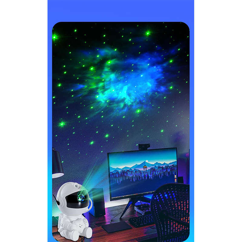 LED Astronaut Projector Starry Sky Galaxy Suitable for Gifts Children Adults Bedroom
