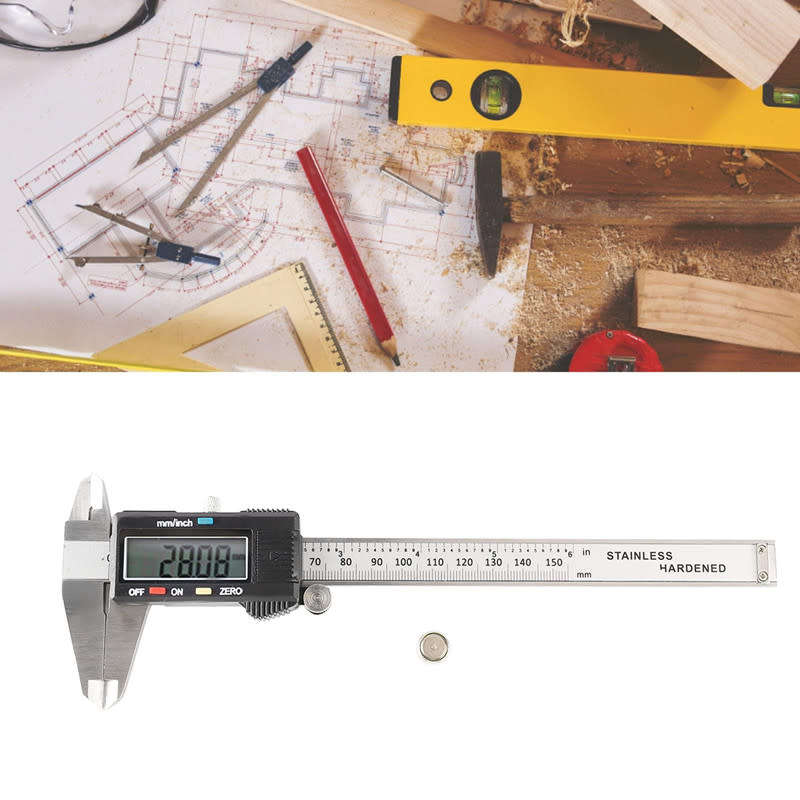 Caliper Measuring Tool, 0-150mm Precision Digital Caliper