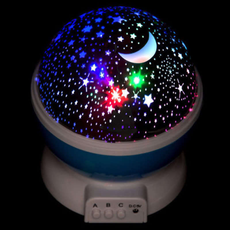 LED Rotating Projector Starry Night Light Moon Starry Sky Universe Birthday Gift Christmas Gift Home
