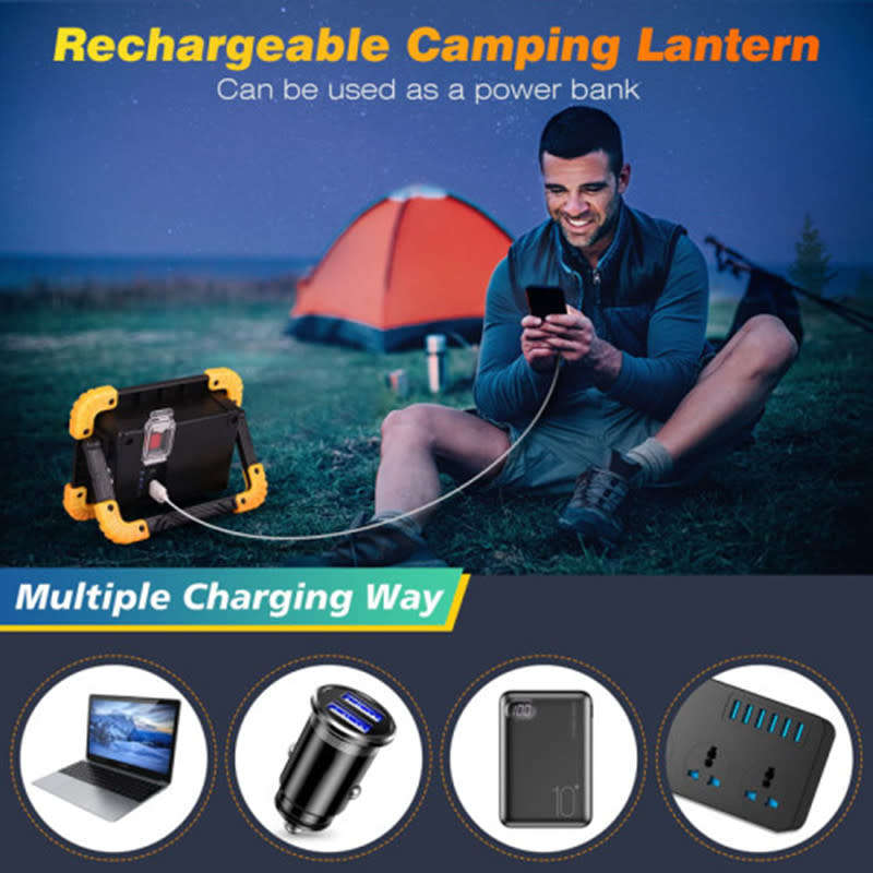 LED Rechargeable Portable Dimmable Work Light USB