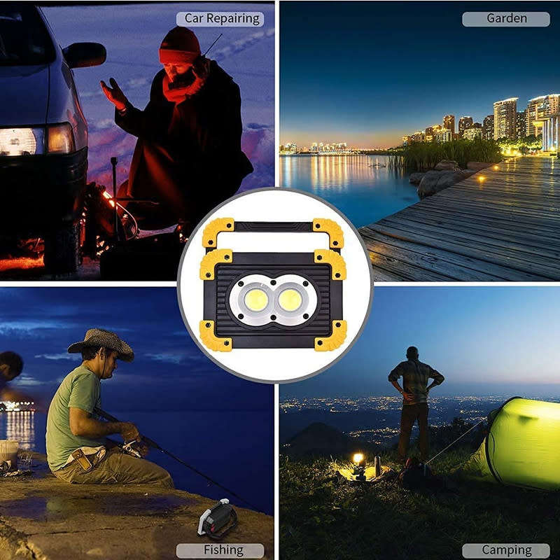 LED Rechargeable Portable Dimmable Work Light USB