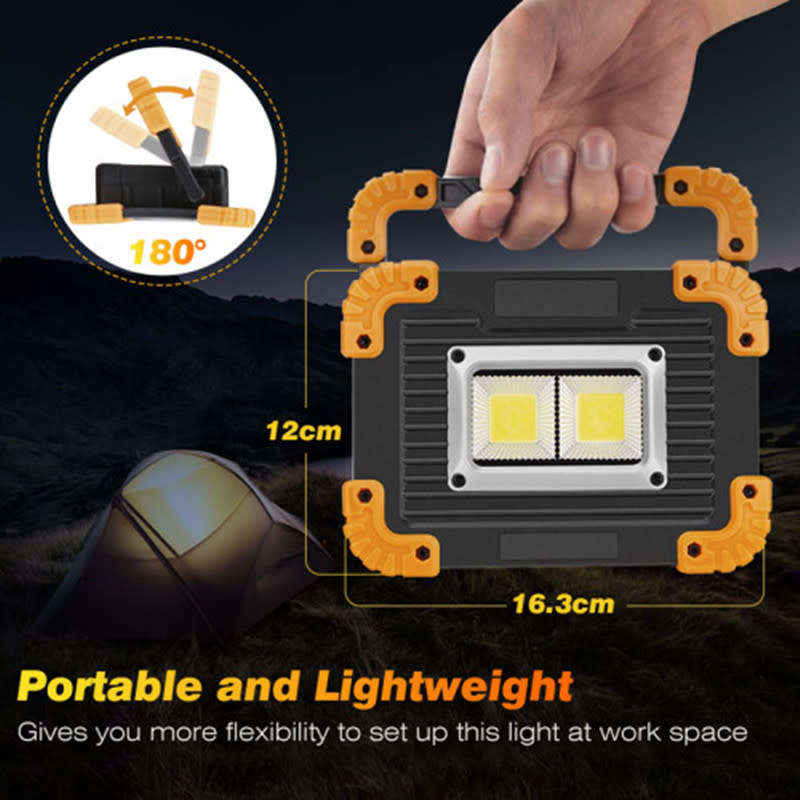 LED Rechargeable Portable Dimmable Work Light USB