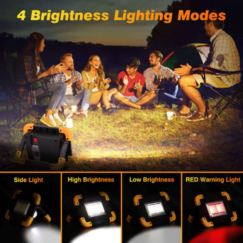 LED Rechargeable Portable Dimmable Work Light USB