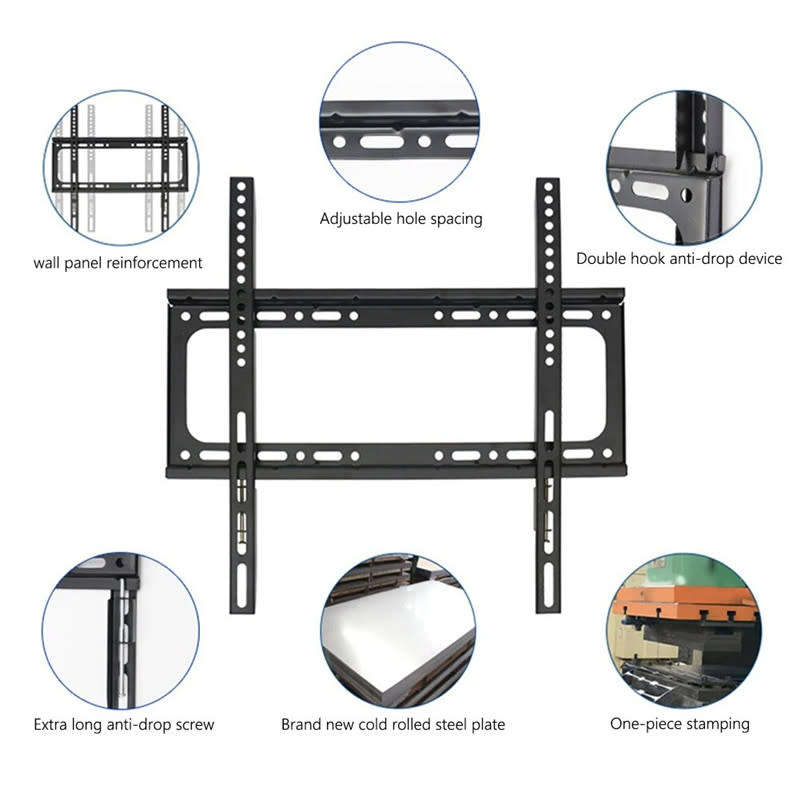 Wall Mount Bracket Flat Screen TV Suitable for LED LCD PDP 26-63
