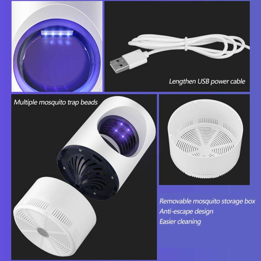 Led Light Electric Mosquito Killer Lamp Indoor Fly Killer Lamp Insect Killer