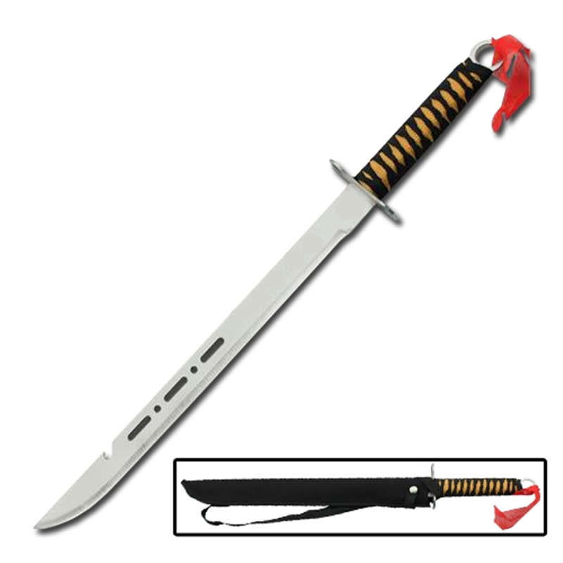 Martial Arts Stainless Steel Blade Sword Defense Self Defense