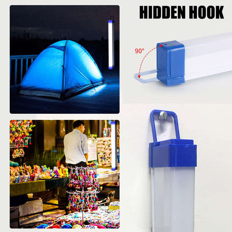 Led Magnetic Portable Lithium Battery Light Usb Rechargeable 50Cm