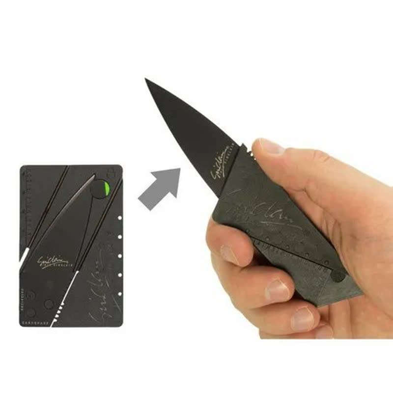 Outdoor Camping Portable Card Multifunctional Folding Knife