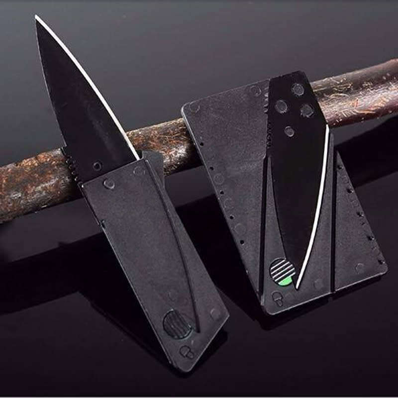 Outdoor Camping Portable Card Multifunctional Folding Knife