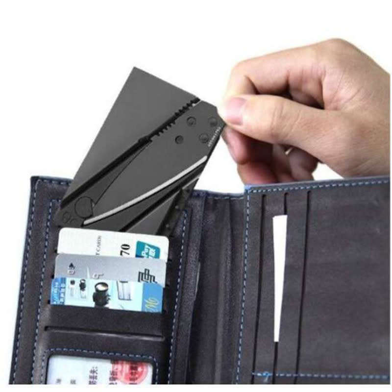 Outdoor Camping Portable Card Multifunctional Folding Knife
