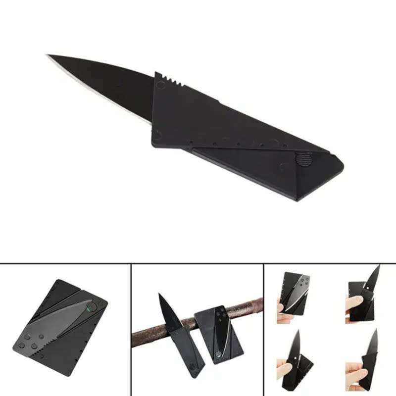 Outdoor Camping Portable Card Multifunctional Folding Knife