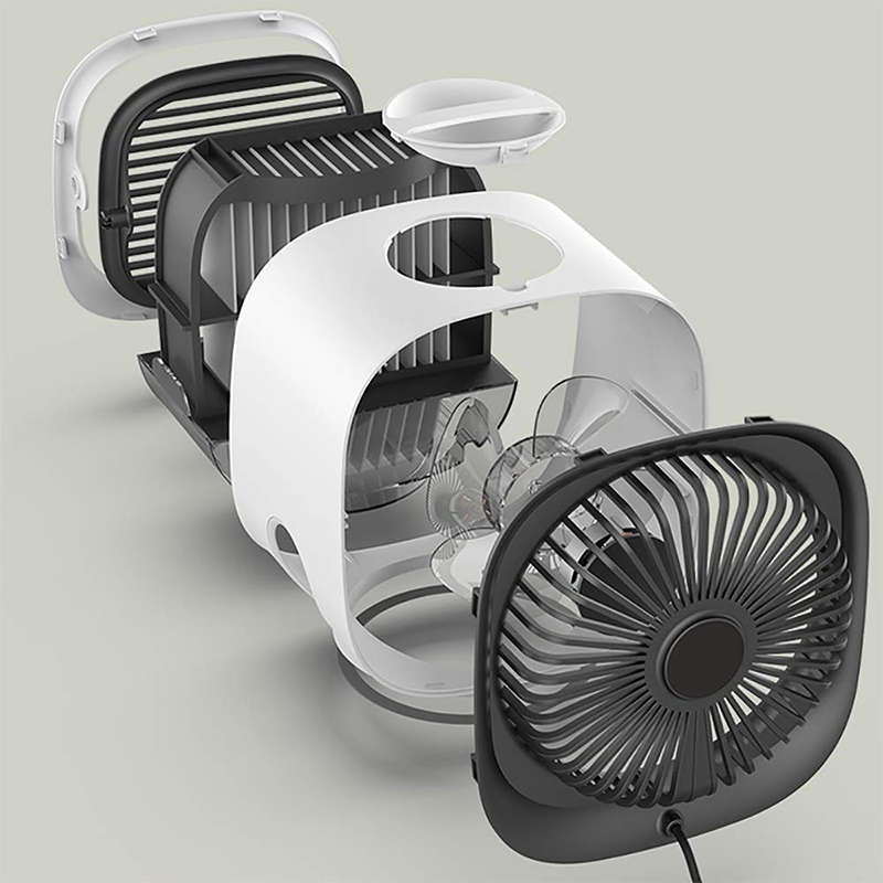 Mini Portable Air Cooler Cooling Fan for Home Bedroom Office