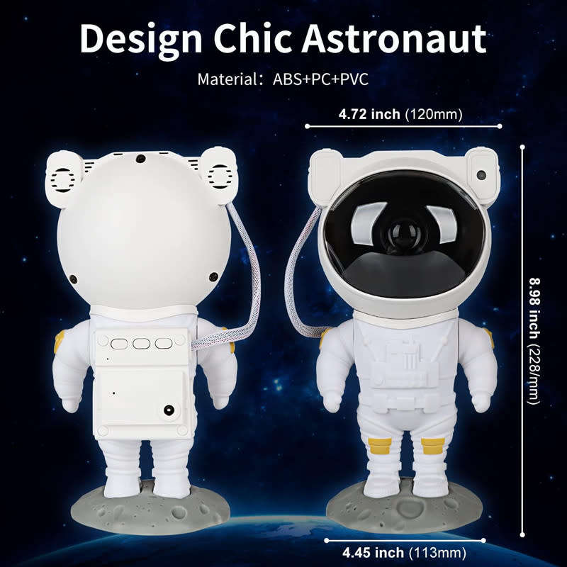 LED Astronaut Projector Starry Sky Galaxy Suitable for Gifts Children Adults Bedroom
