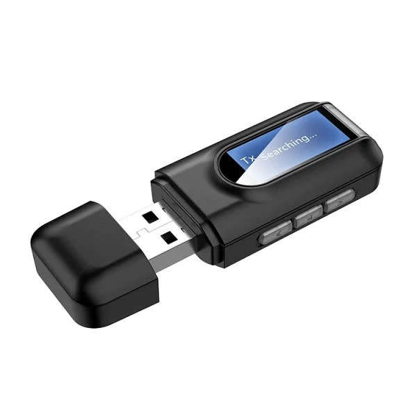 Portable T11 Wireless Bluetooth Receiver And Transmitter With Display