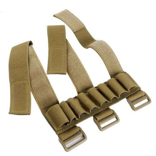 Hunting 8 Rounds Shotgun Box Holder Arm Pouch Holster Magazine Belt Pouch