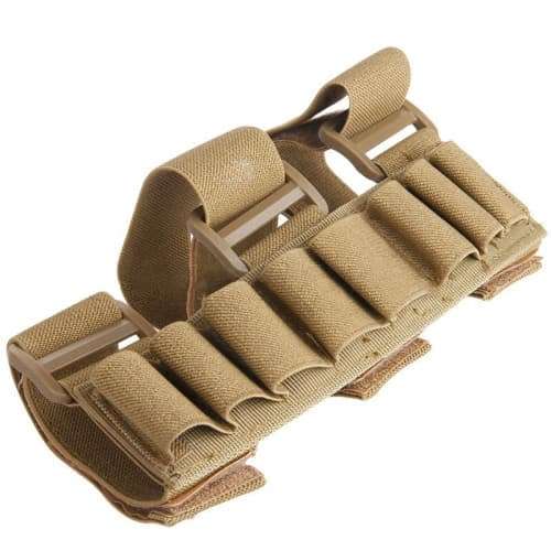 Hunting 8 Rounds Shotgun Box Holder Arm Pouch Holster Magazine Belt Pouch