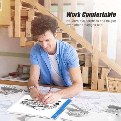 Portable Led Drawing Board, Painting Copying Light Box, Stepless Dimming Digital Board