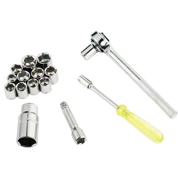 Convenient 40-Piece Set Of Socket Wrenches