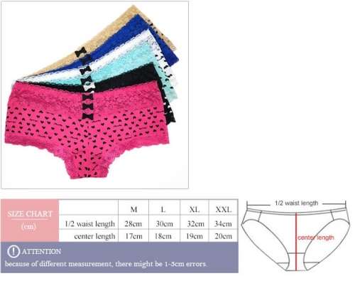 Ladies Boyshorts Lingerie