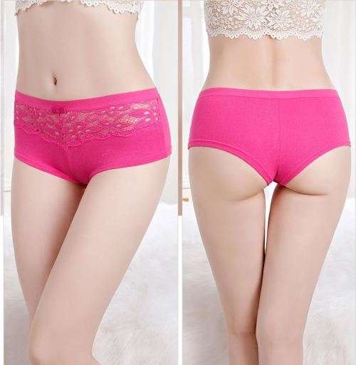 2 Pack Yun Meng Ni Ladies Soft Cotton Boyshorts Large
