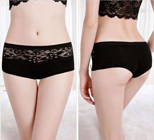 6 Pack Yun Meng Ni Ladies Soft Cotton Boyshorts Large