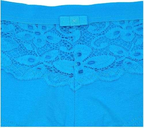 6 Pack Yun Meng Ni Ladies Soft Cotton Boyshorts Large